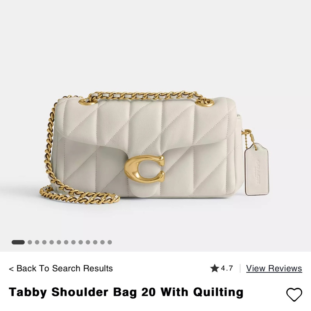 COPY - Coach tabby crossbody bag